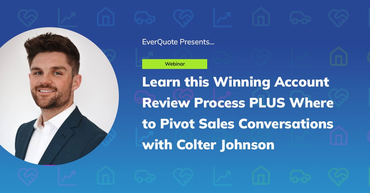 Learn this Winning Account Review Process PLUS Where to Pivot Sales Conversations with Colter Johnson