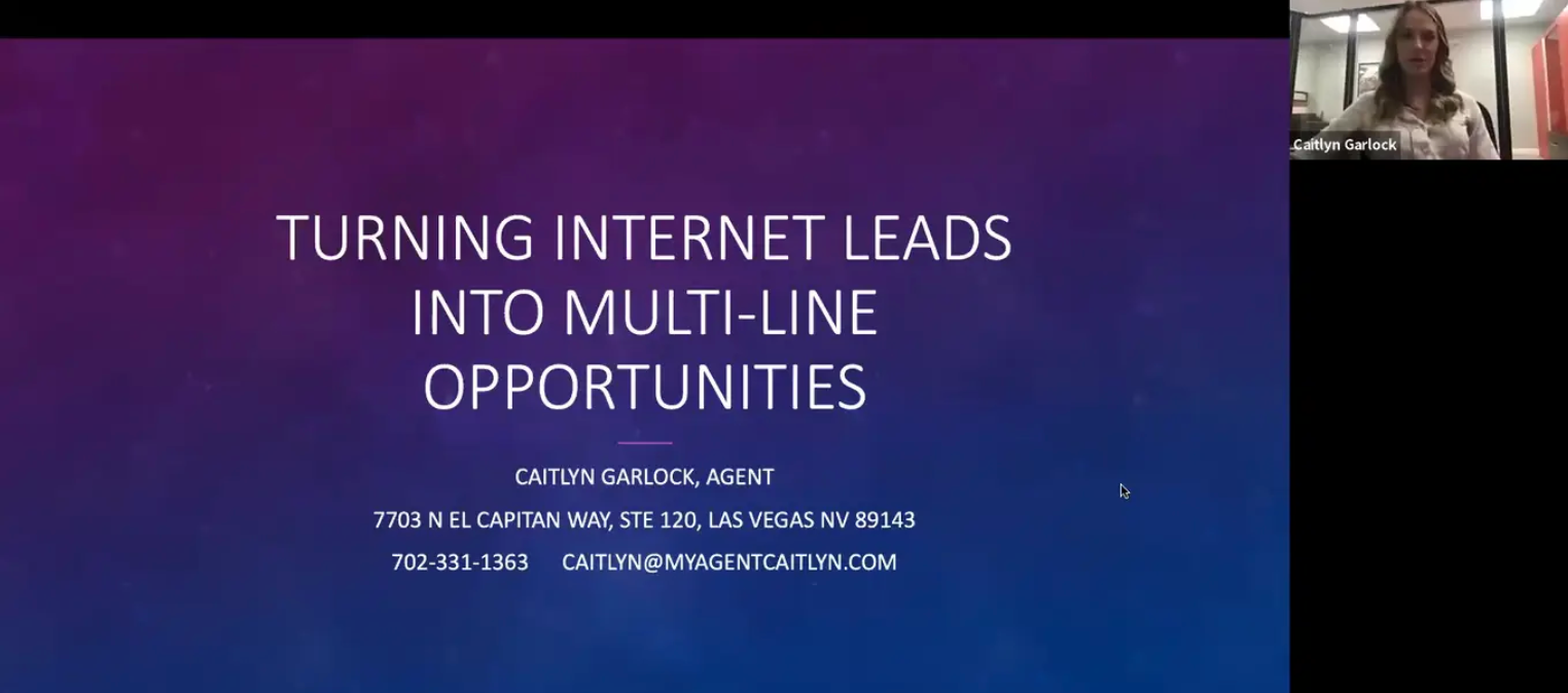 Turning Internet Leads Into Multi-Line Opportunities w/ Caitlyn Garlock