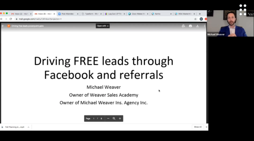 Using Social Media to Drive Leads & Referrals for Insurance Agents with Michael Weaver