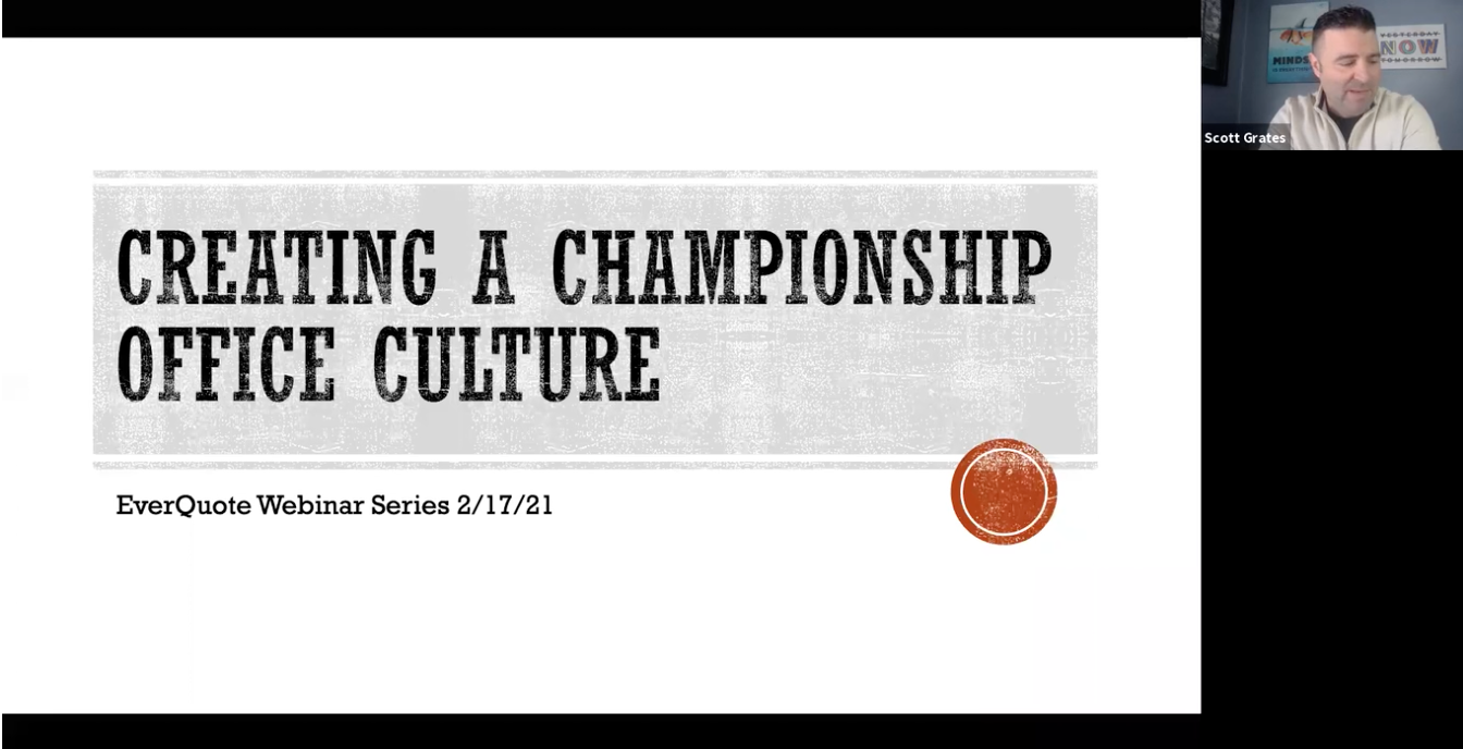 Building a Championship Office Culture with Scott Grates